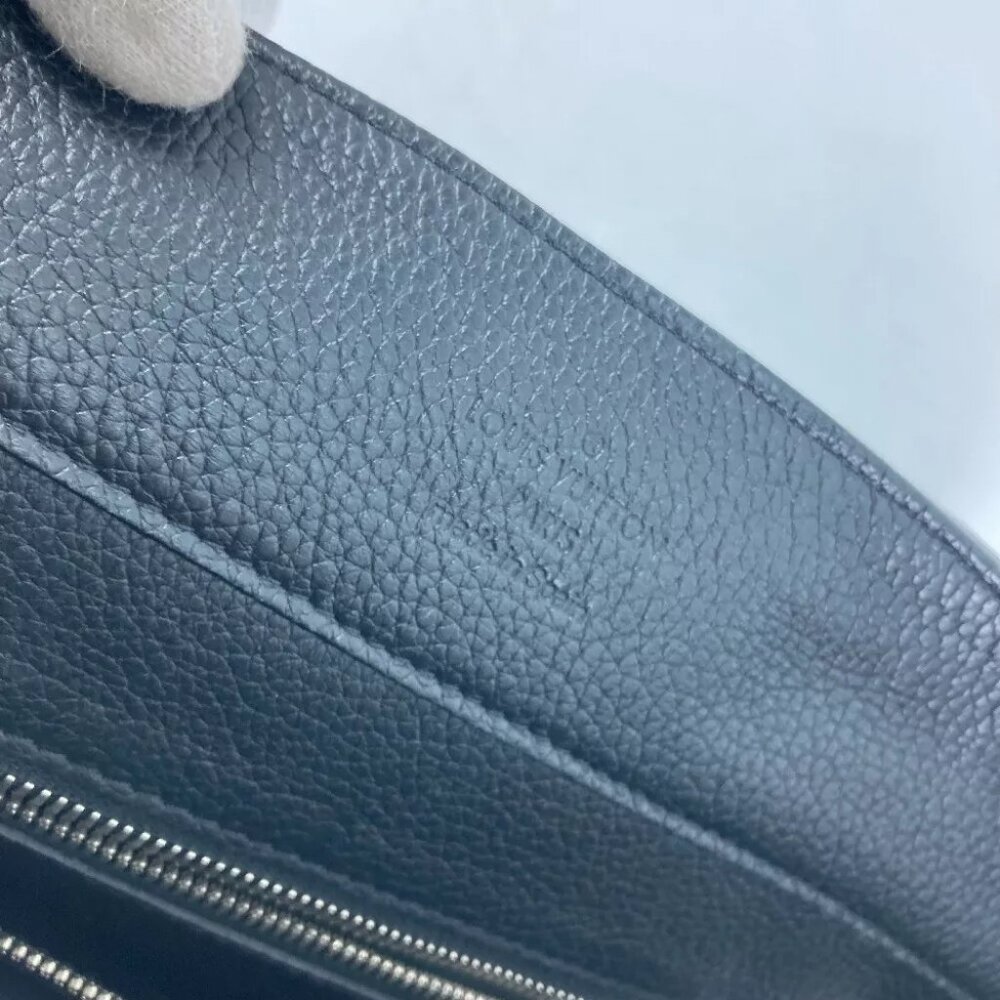 LOUIS VUITTON M50086 Cabas Voyage Tote Bag Shoulder Bag Taurillon Clemence Black - Picture 3 of 16